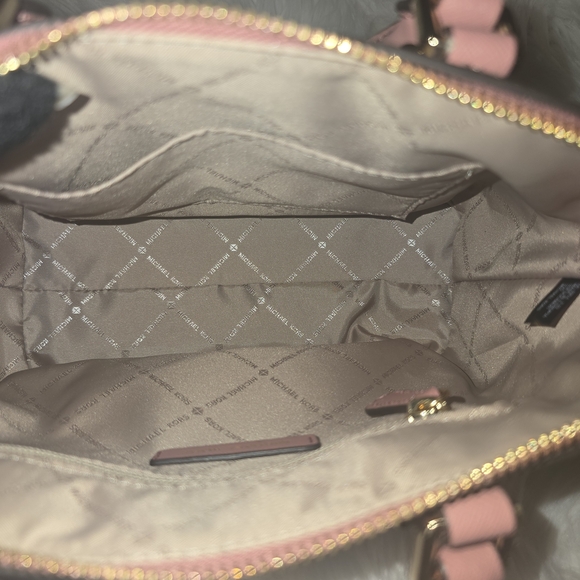 Michael Kors Pink and Wine Women's Bag - Picture 3 of 5